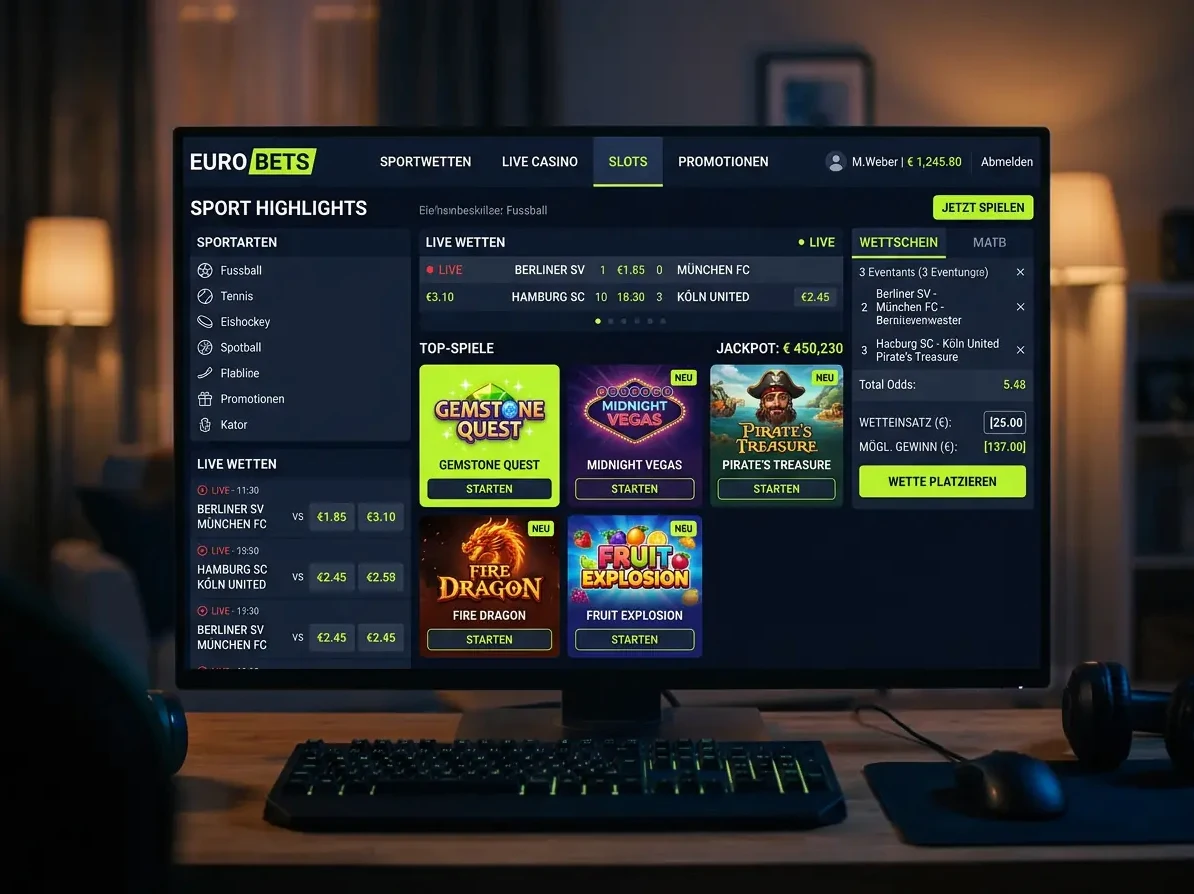 Spieleauswahl bei Redbet