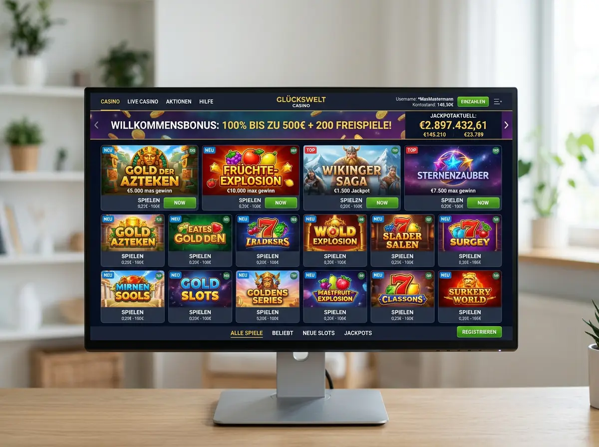 Spieleauswahl bei Redbet