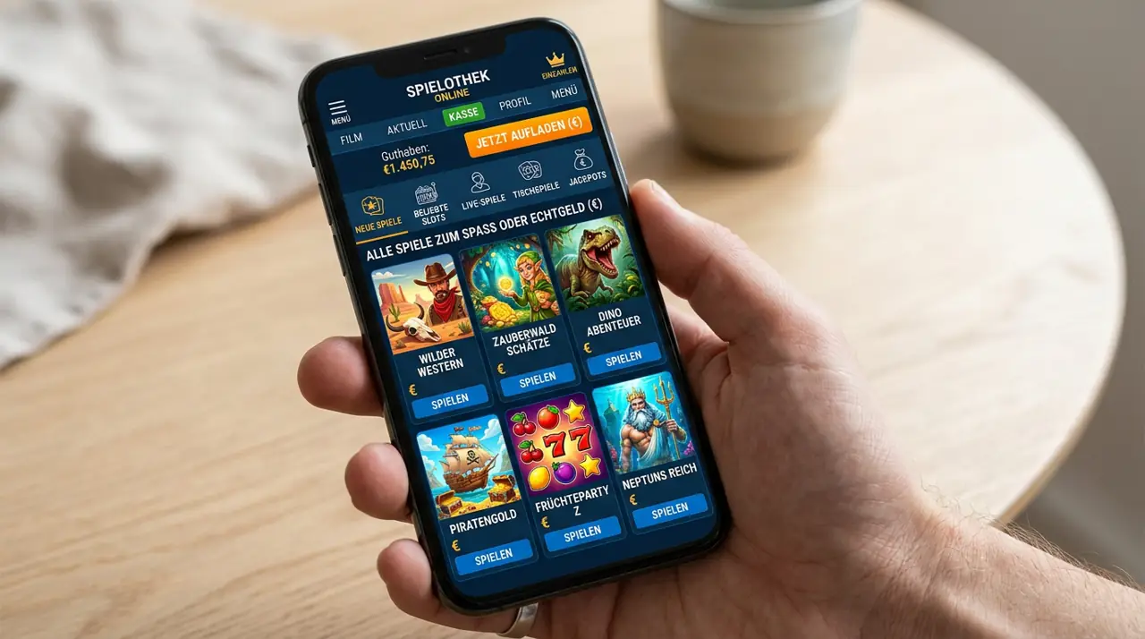 Mobiles Gaming im Browser — Redbet